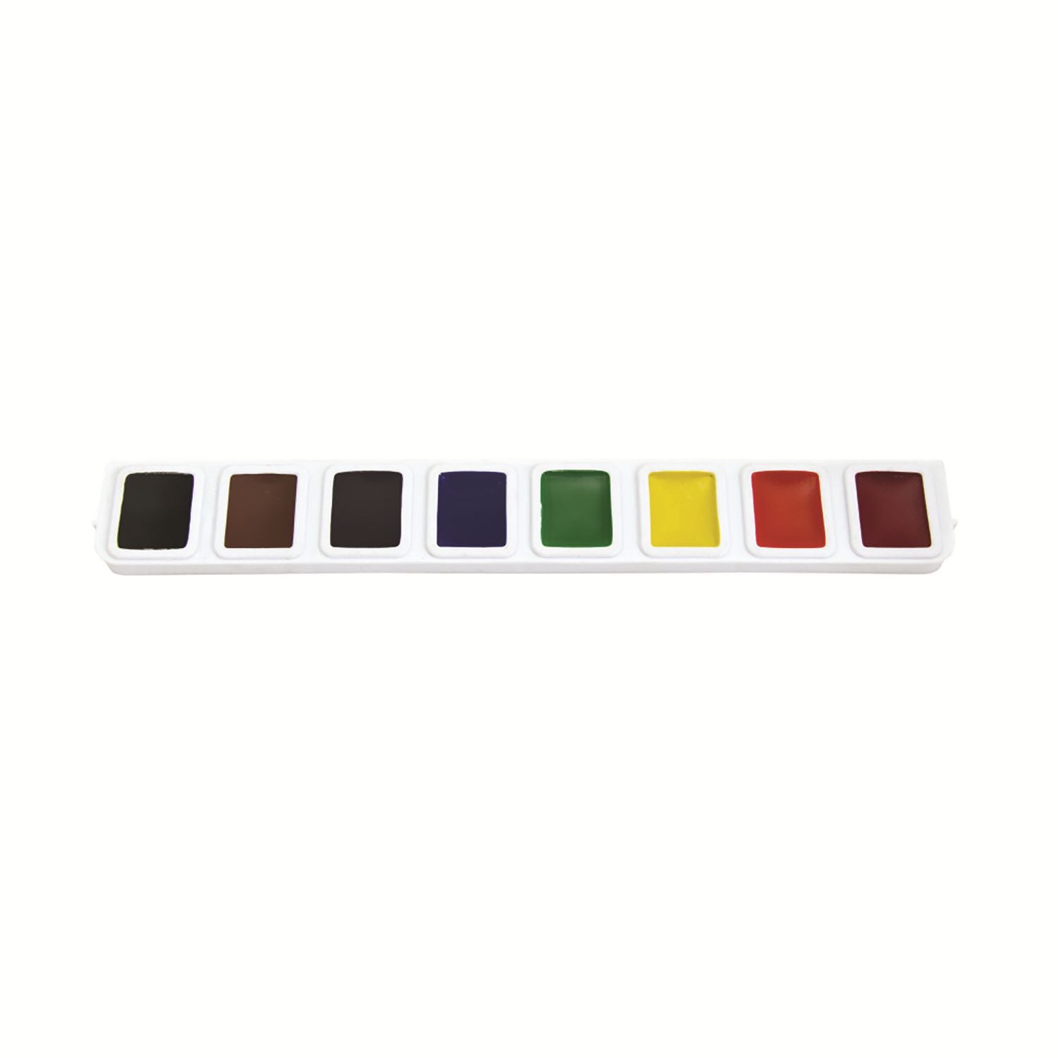 Prang Half-Pan Watercolors Refill Pack - 3 / Pack - Multicolor