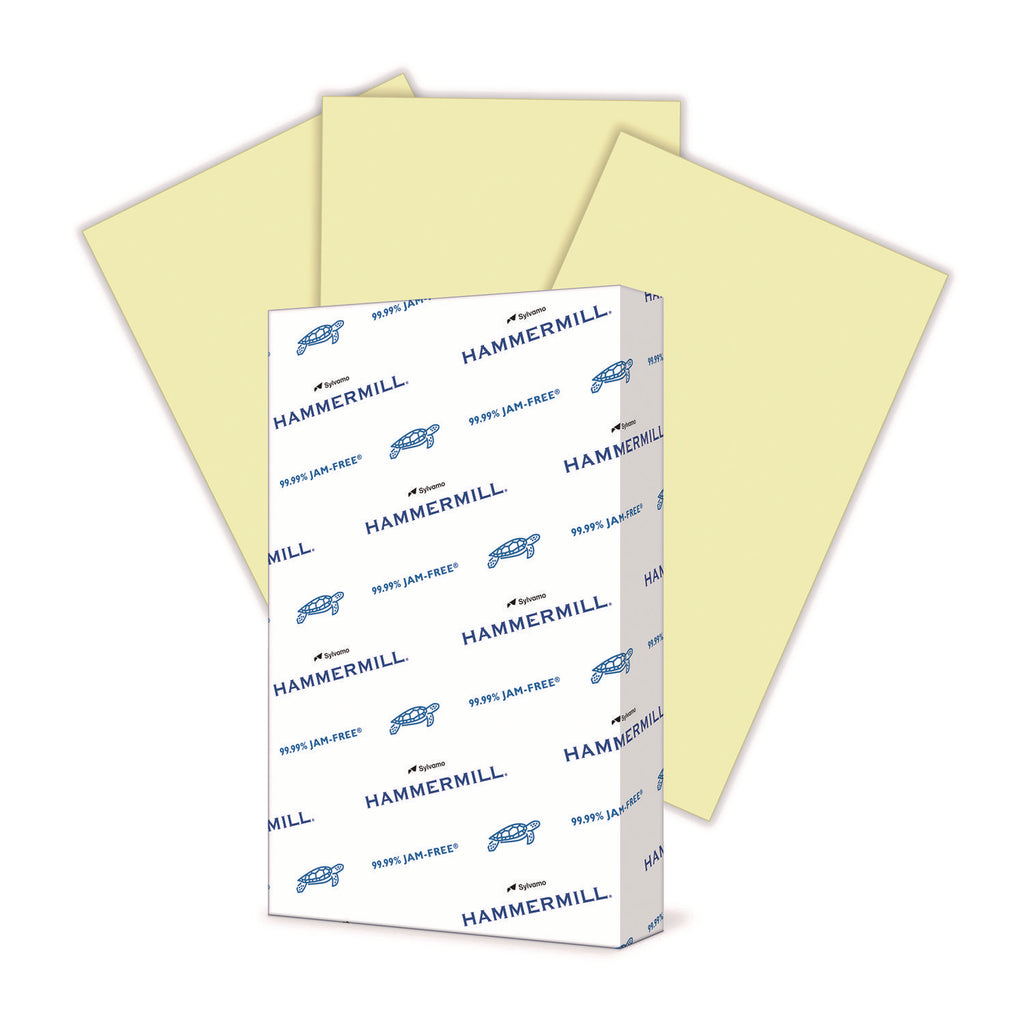 Colors Print Paper, 20lb, 8.5 X 14, Canary, 500/ream