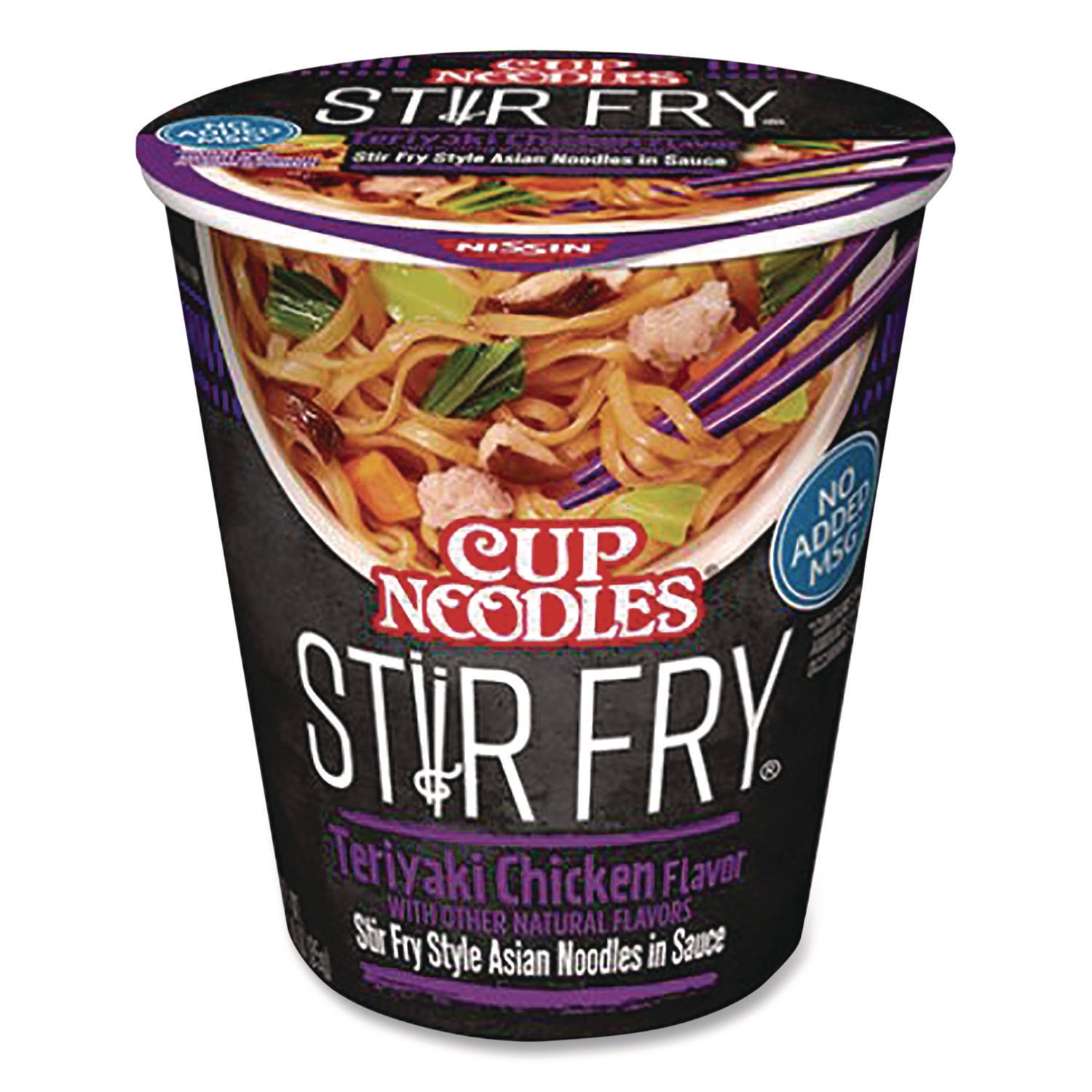 NISSIN FOODS Top Ramen Chicken Flavor Cup Noodles - Chicken - 2.25 oz - 12 / Carton
