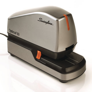 Optima 70 Electric Stapler, 70-Sheet Capacity, Silver/Black/Gray