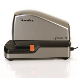 Optima 70 Electric Stapler, 70-Sheet Capacity, Silver/Black/Gray