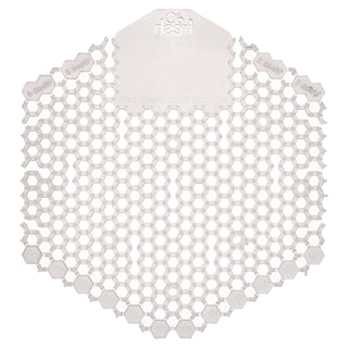 The Wave Urinal Deodorizer, Honeysuckle Scent, 58 g, Clear, 10/Box, 6 Boxes/Carton
