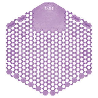 The Wave Urinal Deodorizer, Urinal Screens, Fabulous Scent, 58 g, Purple, 10/Box, 6 Boxes/Carton - 4