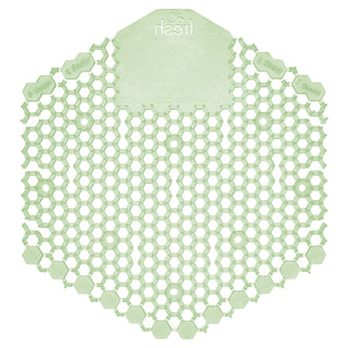 The Wave Urinal Deodorizer, Urinal Screens, Herbal Mint Scent, 58 g, 10/Box, 6 Boxes/Carton