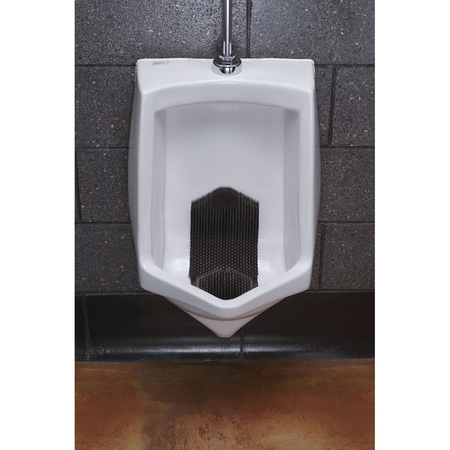 Tsunami, Urinal Screen, Midnight Coast, 5.22 oz, Black, 6/Carton - 2