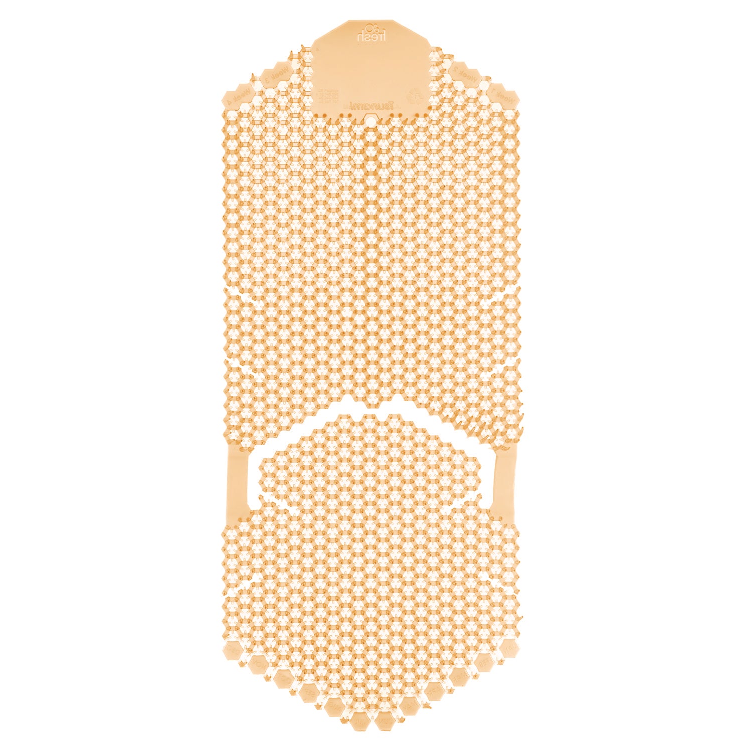 Tsunami, Urinal Screen, Summer Sunshine, 5.22 oz, Yellow, 6/Carton