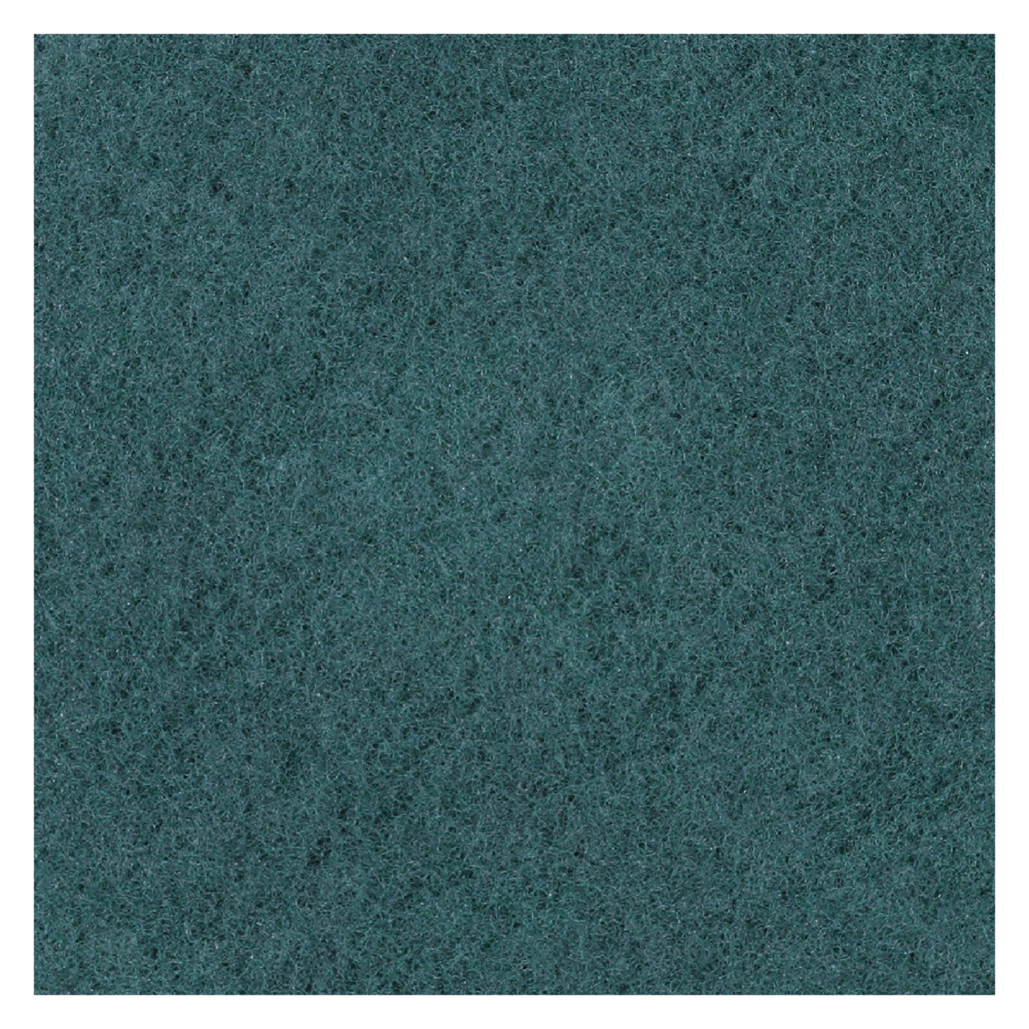 Heavy-Duty Scrubbing Floor Pads, 13" Diameter, Green, 5/Carton - 6