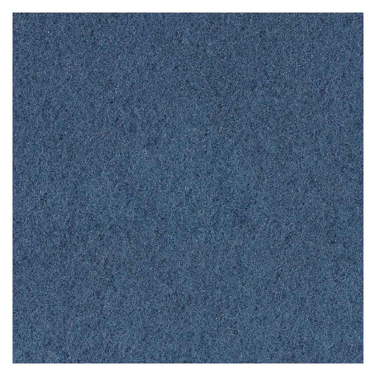 Scrubbing Floor Pads, 14" Diameter, Blue, 5/Carton