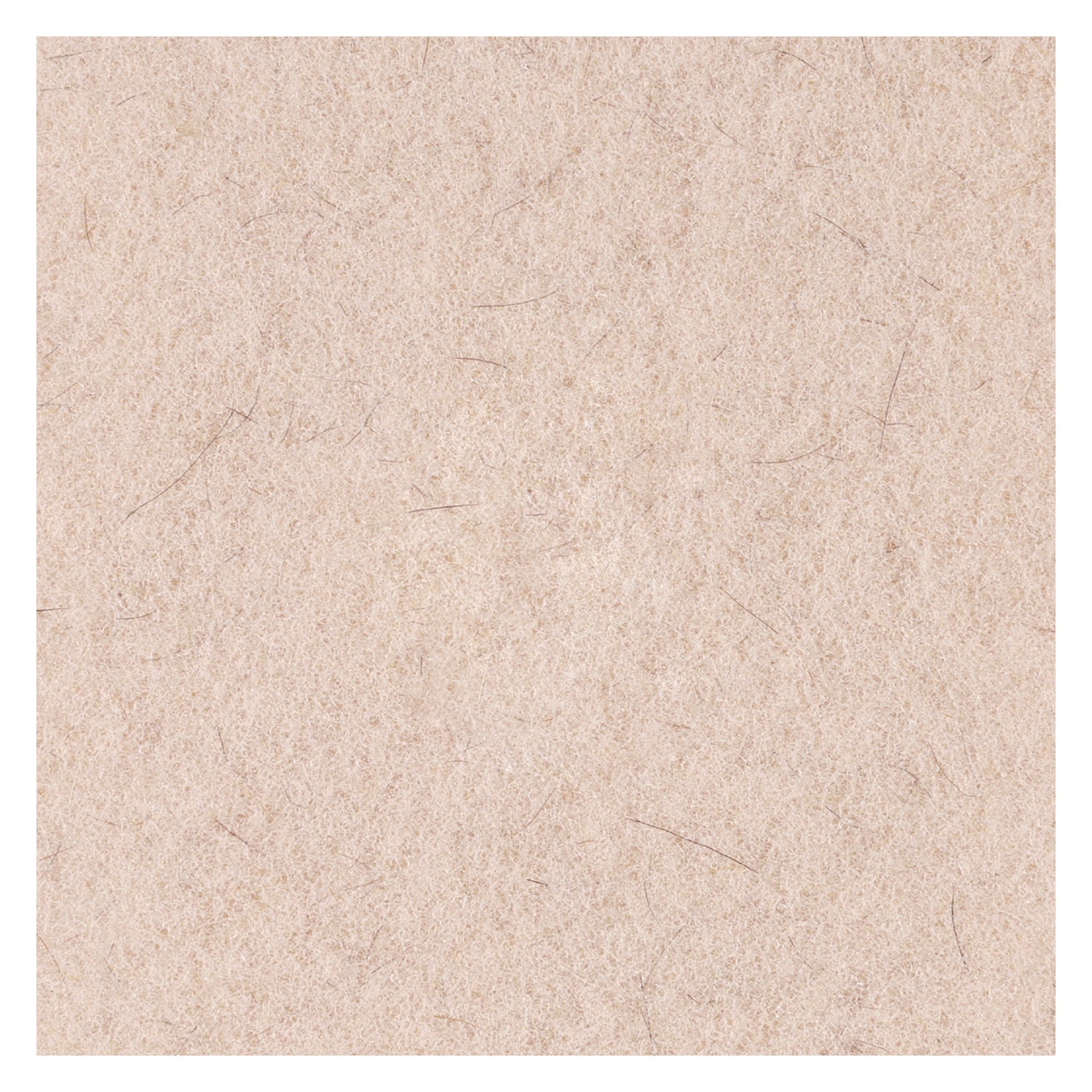 Natural Hog Hair Burnishing Floor Pads, 21" Diameter, Tan, 5/Carton - 6