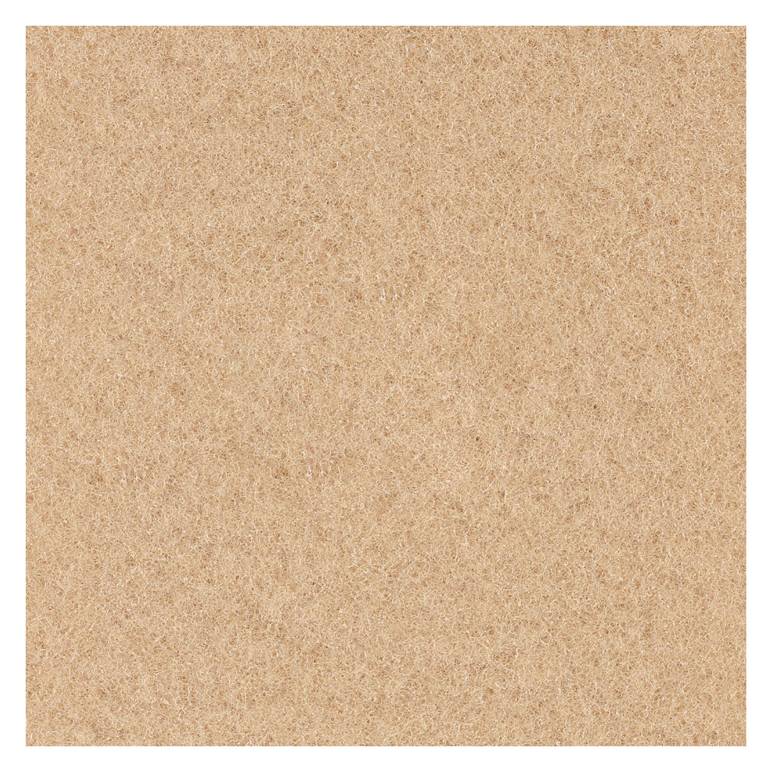 Burnishing Floor Pads, 27" Diameter, Tan, 5/Carton - 6