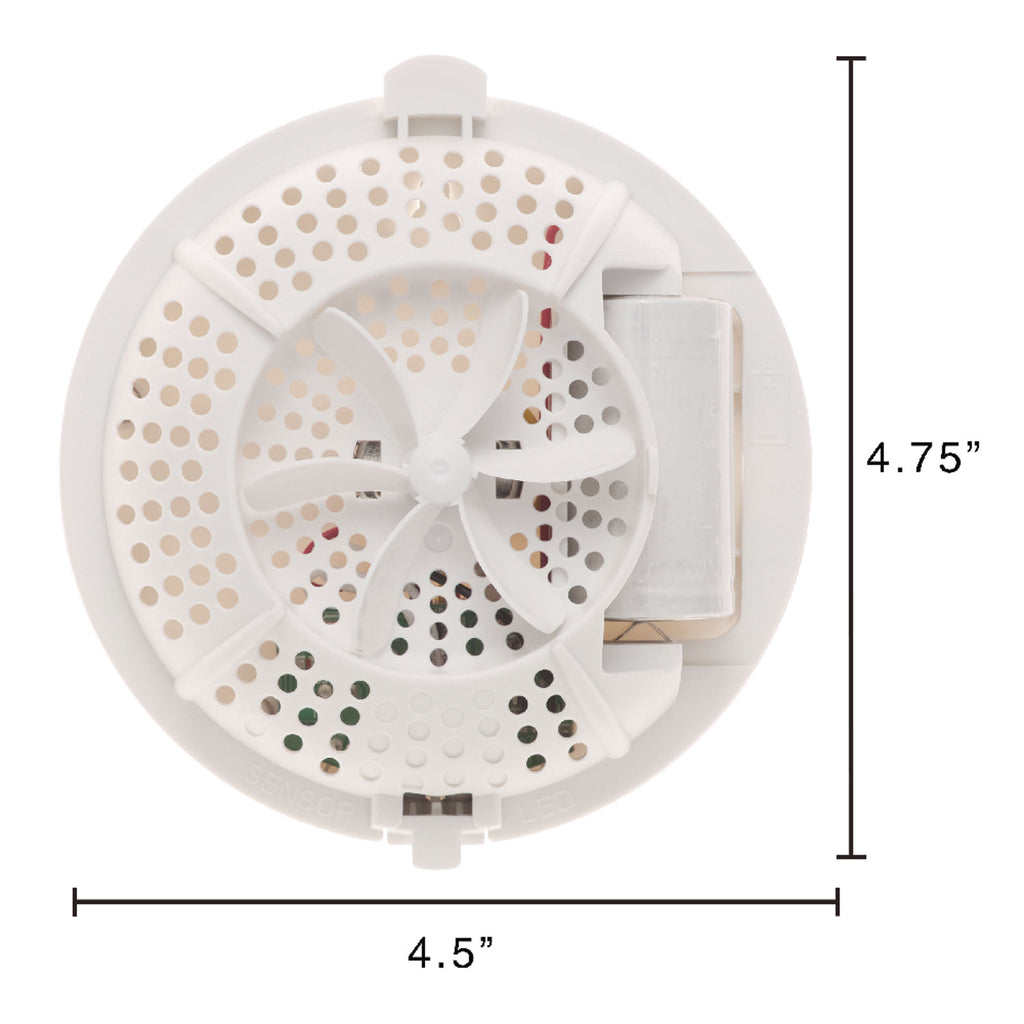 Easy Fresh Dispenser, 4.75" x 4.75" x 1.5", White, 12/Carton