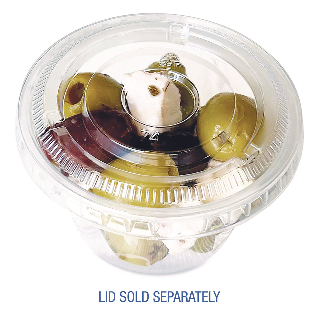 Souffle/Portion Cups, 4 oz, Polypropylene, Translucent, 2,500/Carton