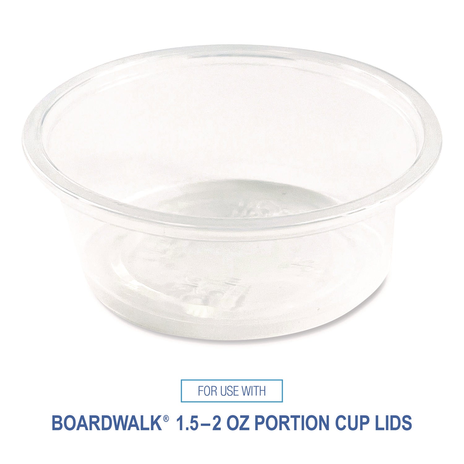 Souffle/Portion Cups, 1.5 oz, Polypropylene, Translucent, 2,500/Carton