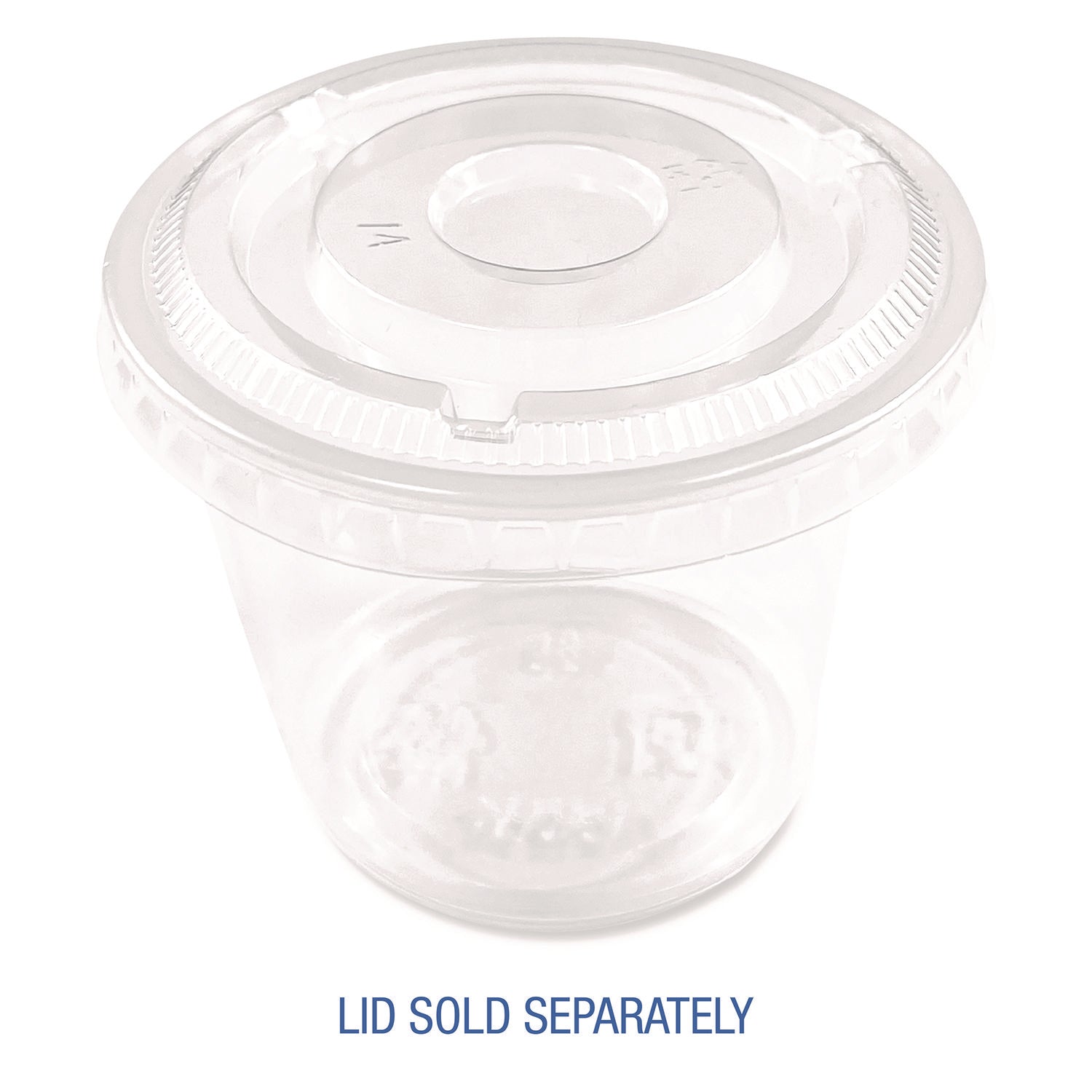 Souffle/Portion Cups, 5.5 oz Polypropylene, Translucent, 2,500/Carton
