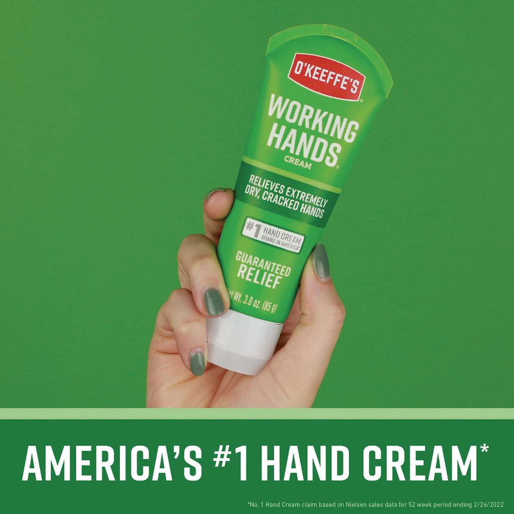 O'Keeffe's Working Hands Hand Cream - Cream - 3 fl oz - For Dry Skin - Applicable on Hand - Cracked/Scaly Skin - Moisturising, Hypoallergenic - 1 Each