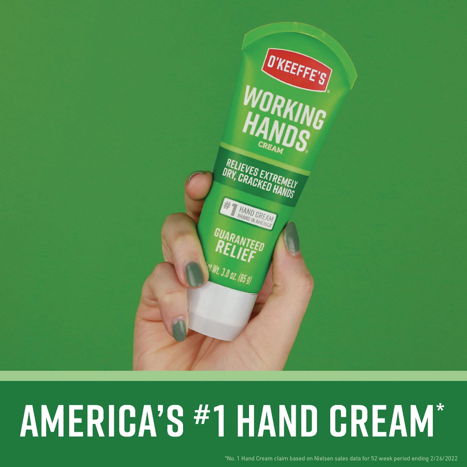 O'Keeffe's Working Hands Hand Cream - Cream - 3 fl oz - For Dry Skin - Applicable on Hand - Cracked/Scaly Skin - Moisturising, Hypoallergenic - 1 Each
