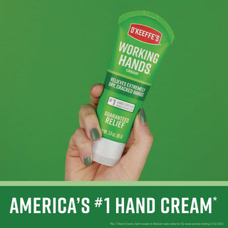 O'Keeffe's Working Hands Hand Cream - Cream - 3 fl oz - For Dry Skin - Applicable on Hand - Cracked/Scaly Skin - Moisturising, Hypoallergenic - 1 Each