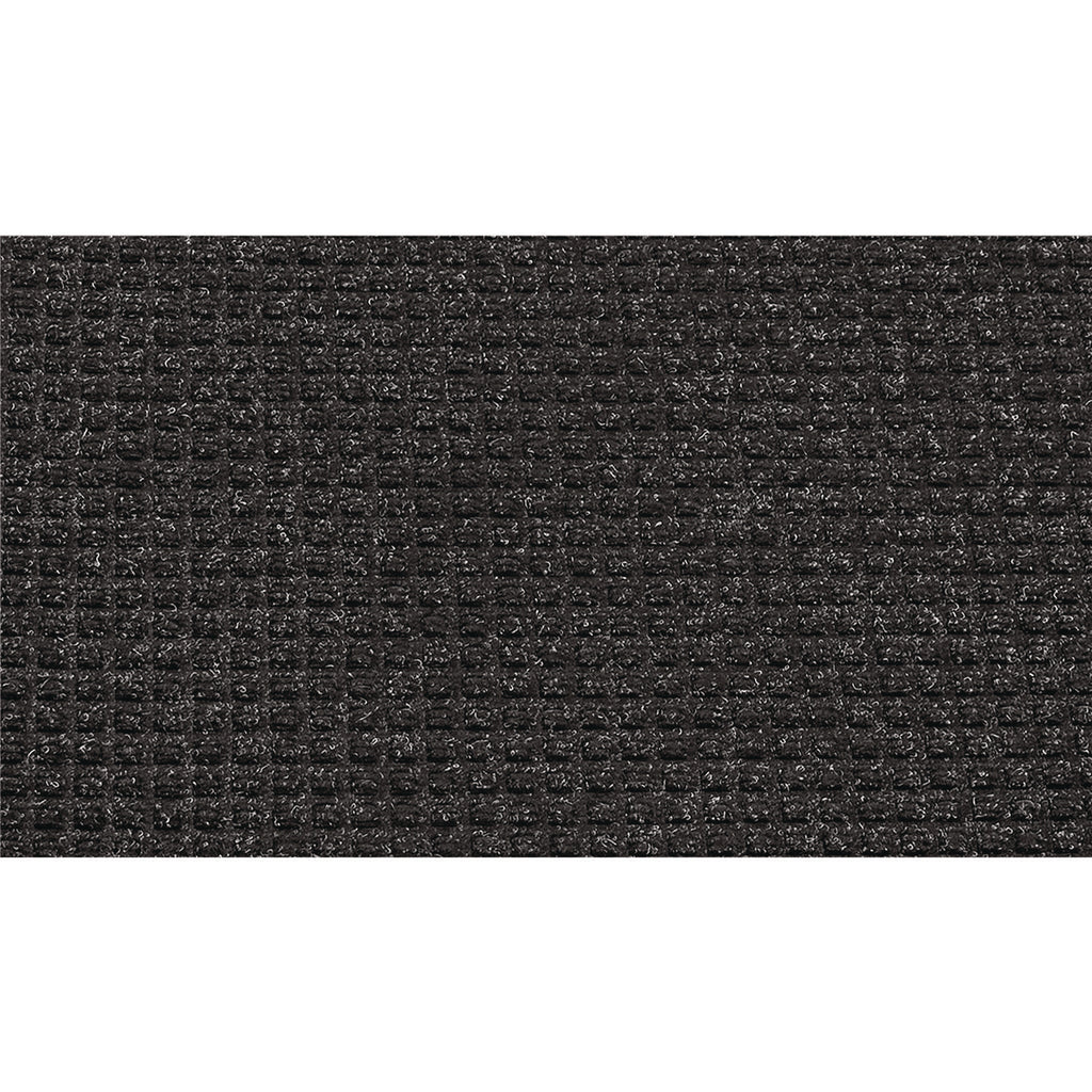 Super-Soaker Wiper Mat with Gripper Bottom, Polypropylene, 46 x 72, Charcoal