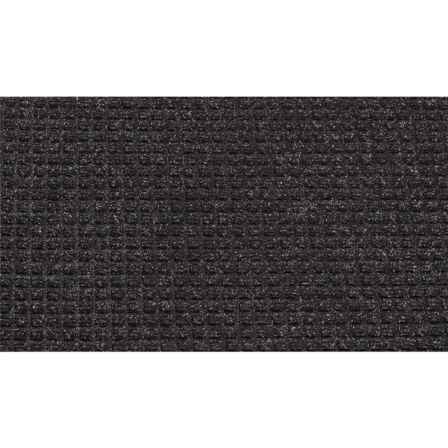 Super-Soaker Wiper Mat with Gripper Bottom, Polypropylene, 46 x 72, Charcoal