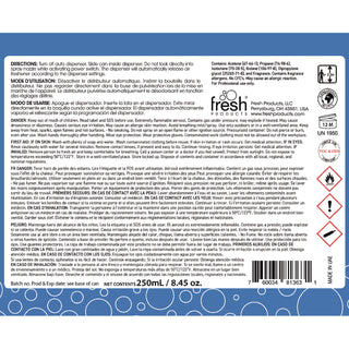 Fusion Metered Aerosols, Linen Fresh, 6.25 oz, 12/Carton