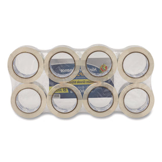 HP260 Packaging Tape, 3" Core, 1.88" x 60 yds, Clear, 8/Pack