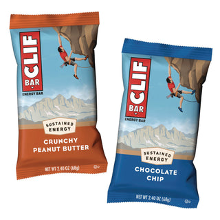 Energy Bar, Chocolate Chip/Crunchy Peanut Butter, 2.4 oz, 24/Box, Ships in 1-3 Business Days