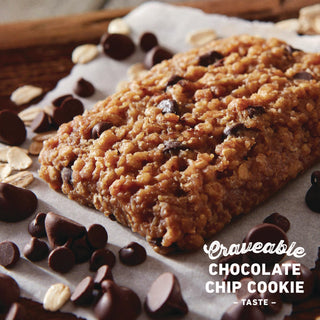 Energy Bar, Chocolate Chip/Crunchy Peanut Butter, 2.4 oz, 24/Box, Ships in 1-3 Business Days