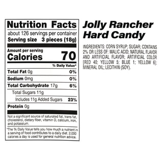Chewy and Hard Candy Party Asst, Jolly Rancher/Starburst, 8.5 lbs Total, 2 Bag Bundle, Ships in 1-3 Business Days