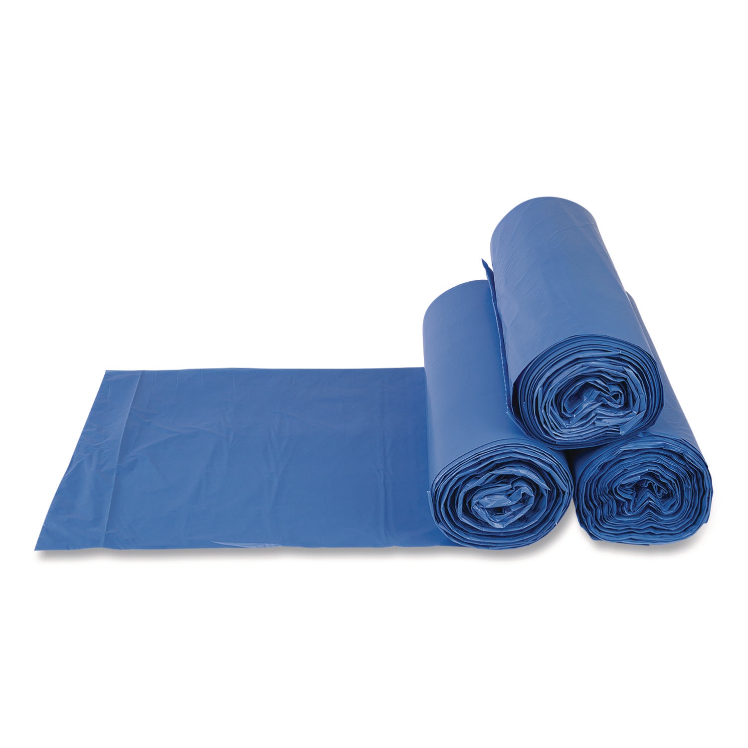 Hdpe 40X48 18 Micron Blue Can Liner