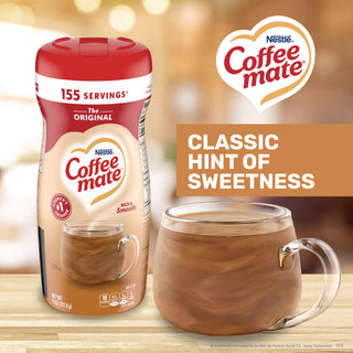 Non-Dairy Powdered Creamer, Original, 11 oz Canister, 12/Carton