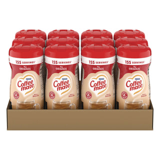 Non-Dairy Powdered Creamer, Original, 11 oz Canister, 12/Carton