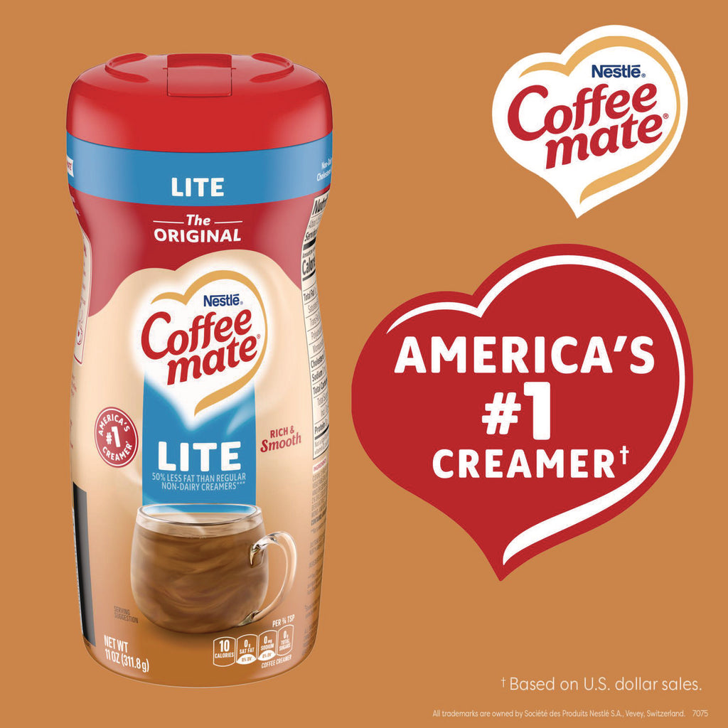 Powdered Original Lite Creamer, 11 oz. Canister, 12/Carton