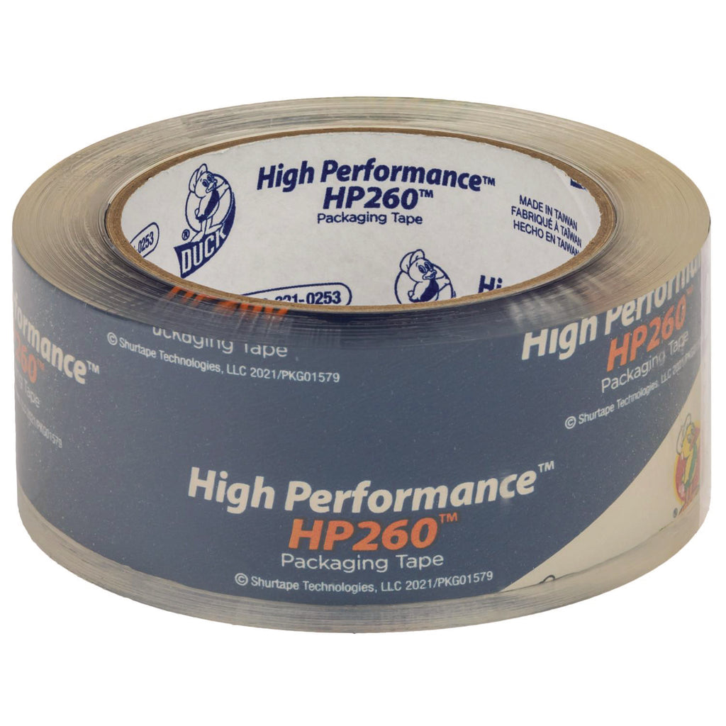 HP260 Packaging Tape, 3" Core, 1.88" x 60 yds, Clear, 8/Pack