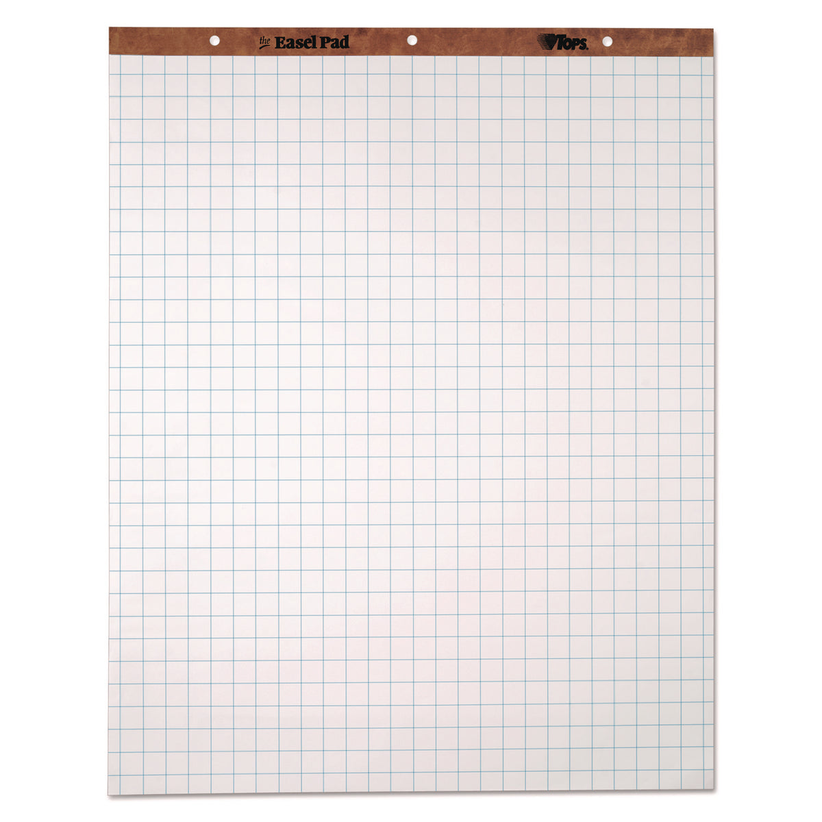 Easel Pads, Quadrille Rule (1 sq/in), 27 x 34, White, 50 Sheets, 4/Carton