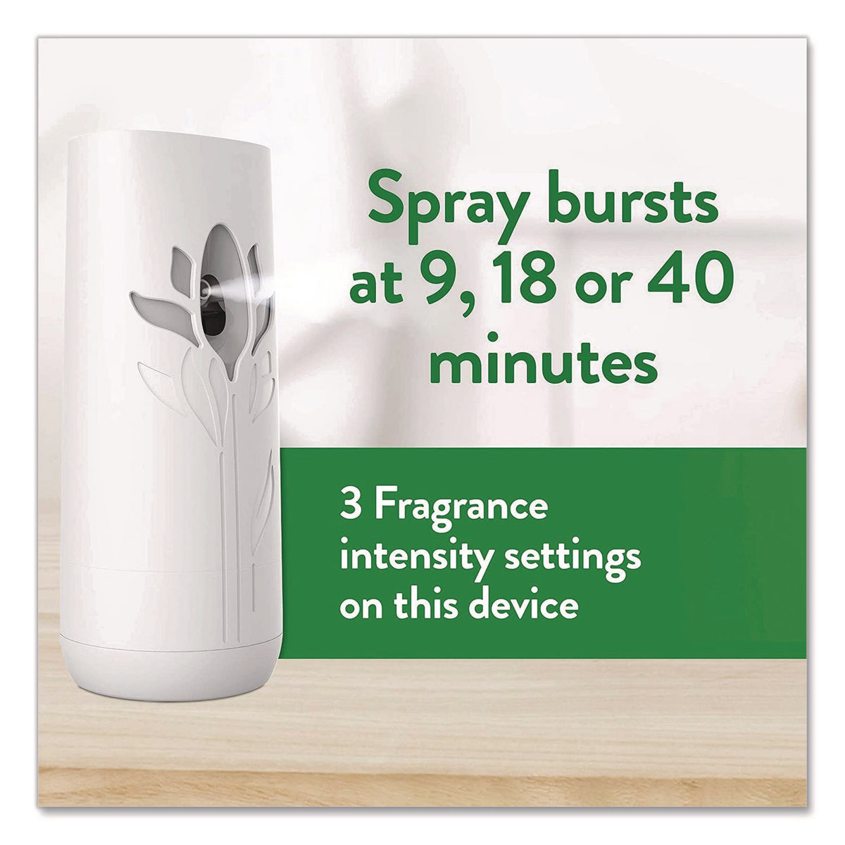 Freshmatic Ultra Automatic Starter Kit, 3.19 x 8.44 x 7.75, White/Gray, Fresh Linen, 4/Carton