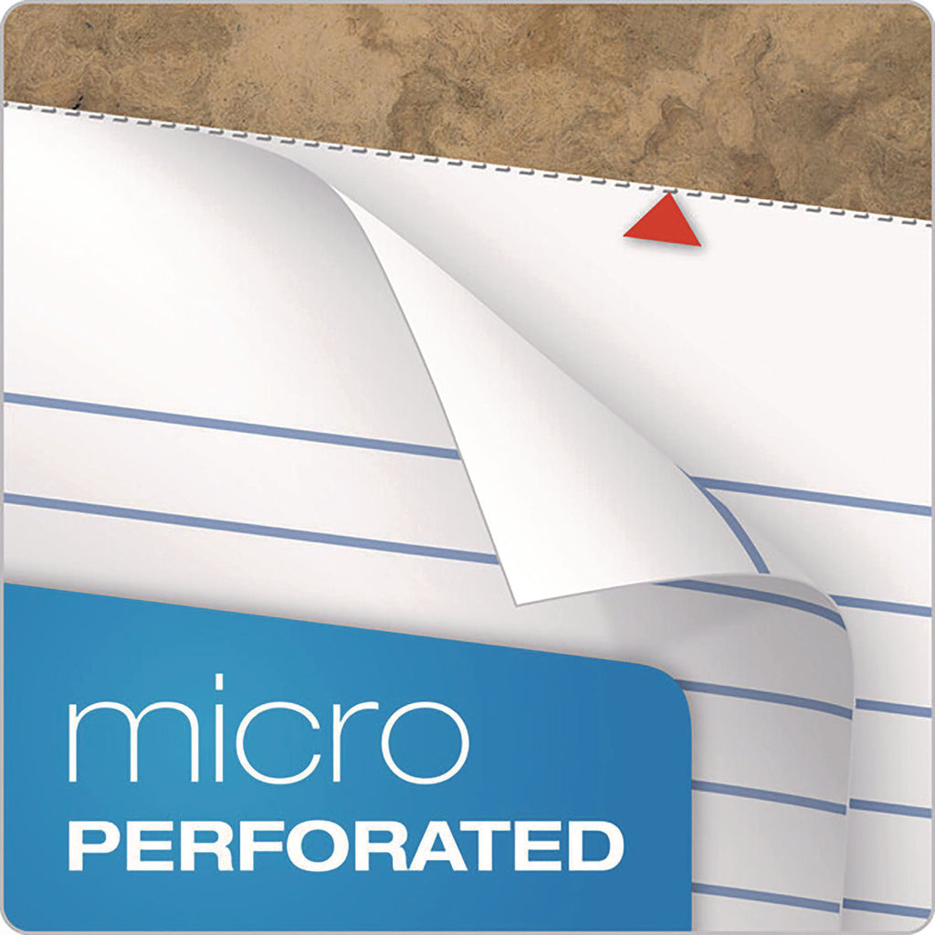 Second Nature Recycled Ruled Pads, Narrow Rule, 50 White 5 x 8 Sheets, Dozen