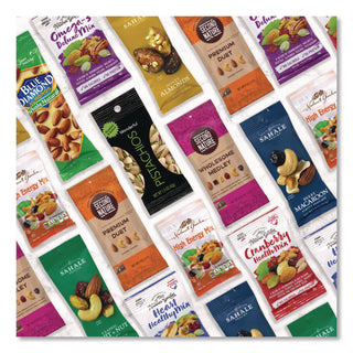 Healthy Mixed Nuts Snack Box, 18 Assorted Snacks/Box, Ships in 1-3 Business Days