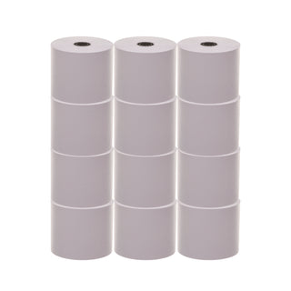 Impact Bond Paper Rolls, 2.25" x 150 ft, White, 12/Pack