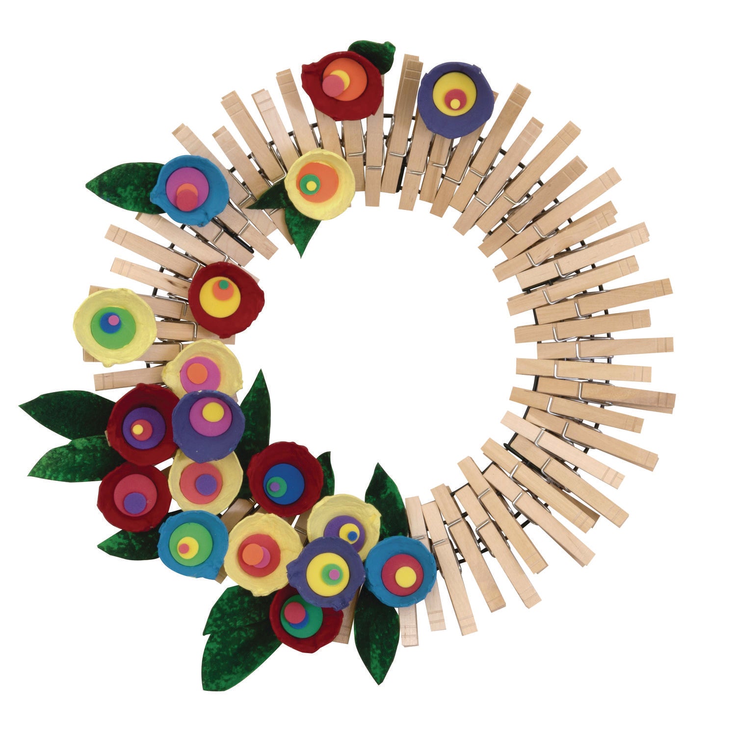Wood Spring Clothespins, 3.38" Length, Natural, 50/Pack