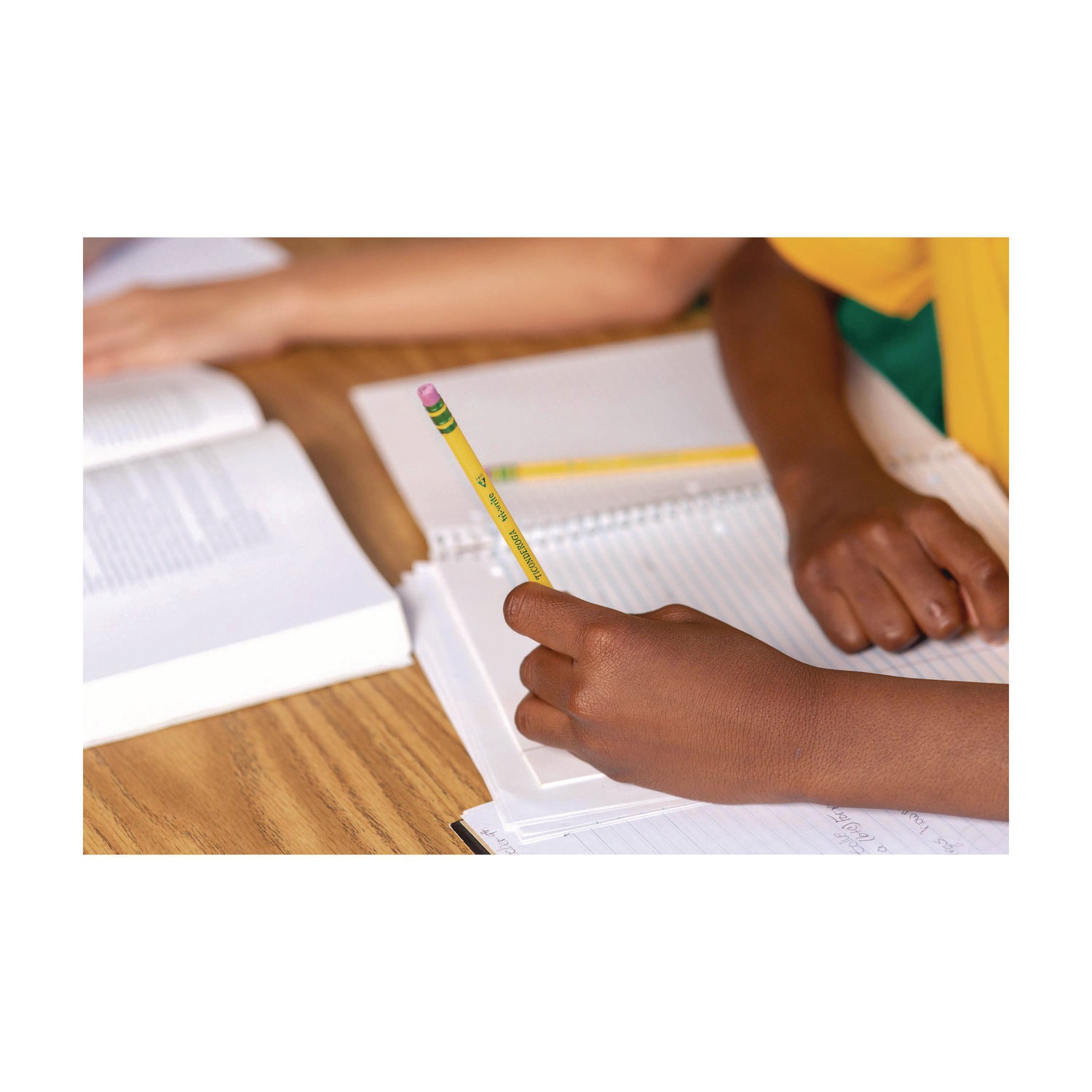 Pre-Sharpened Pencil, HB (#2), Black Lead, Yellow Barrel, 30/Pack
