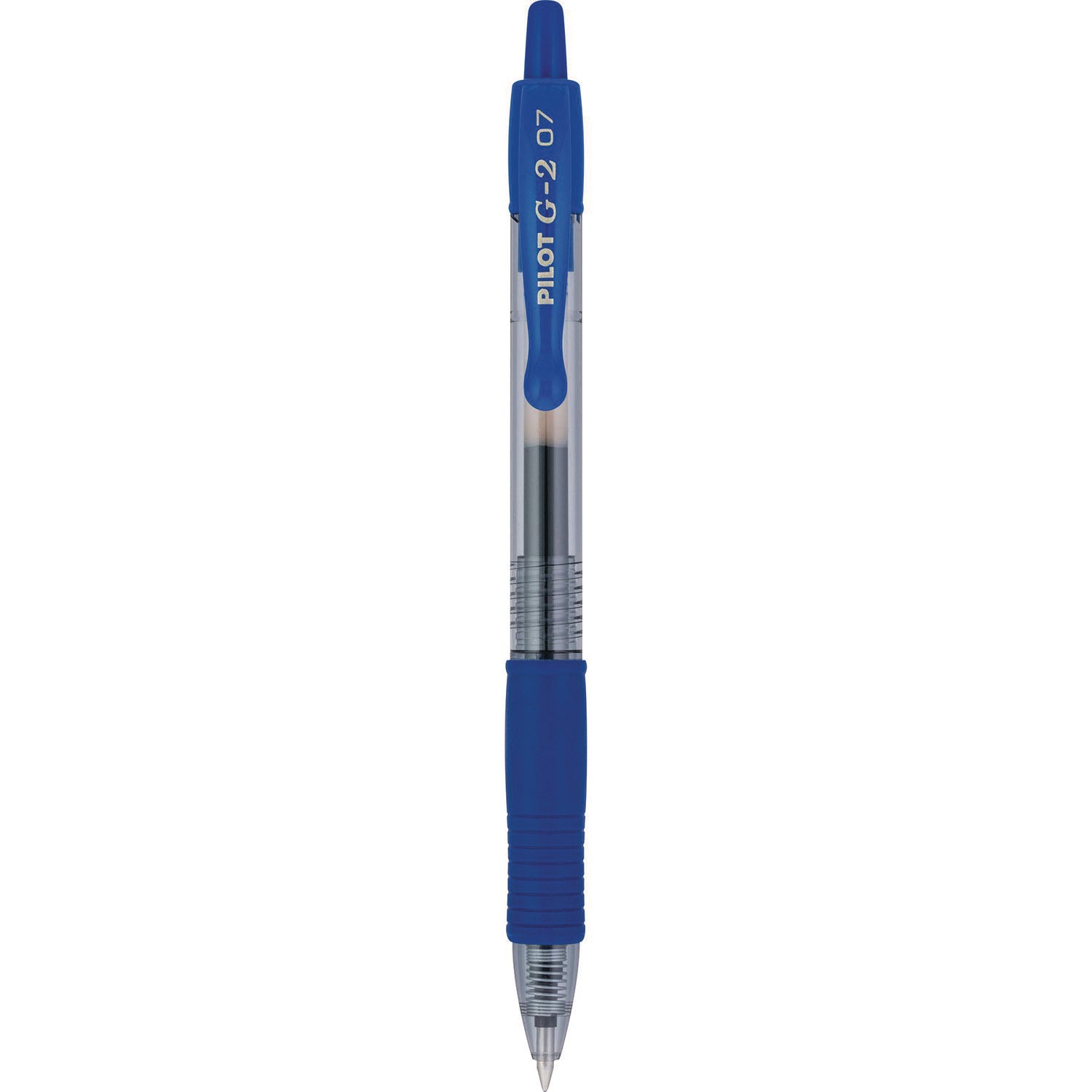G2 Premium Gel Pen Convenience Pack, Retractable, Fine 0.7 mm, Blue Ink, Smoke/Blue Barrel, 36/Pack