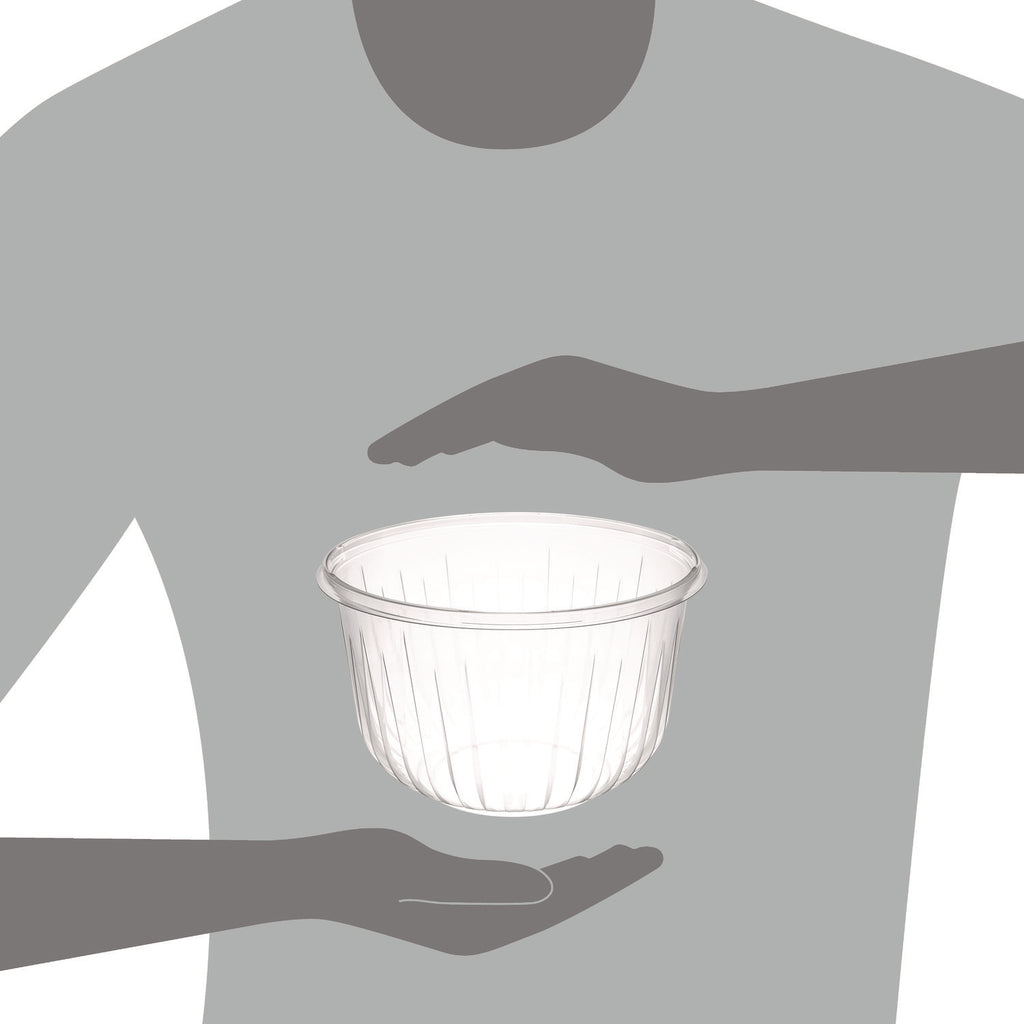 Presentabowl Rnd Plas Bw L 64Oz Cle 4/63