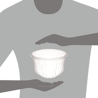 Presentabowl Rnd Plas Bw L 64Oz Cle 4/63