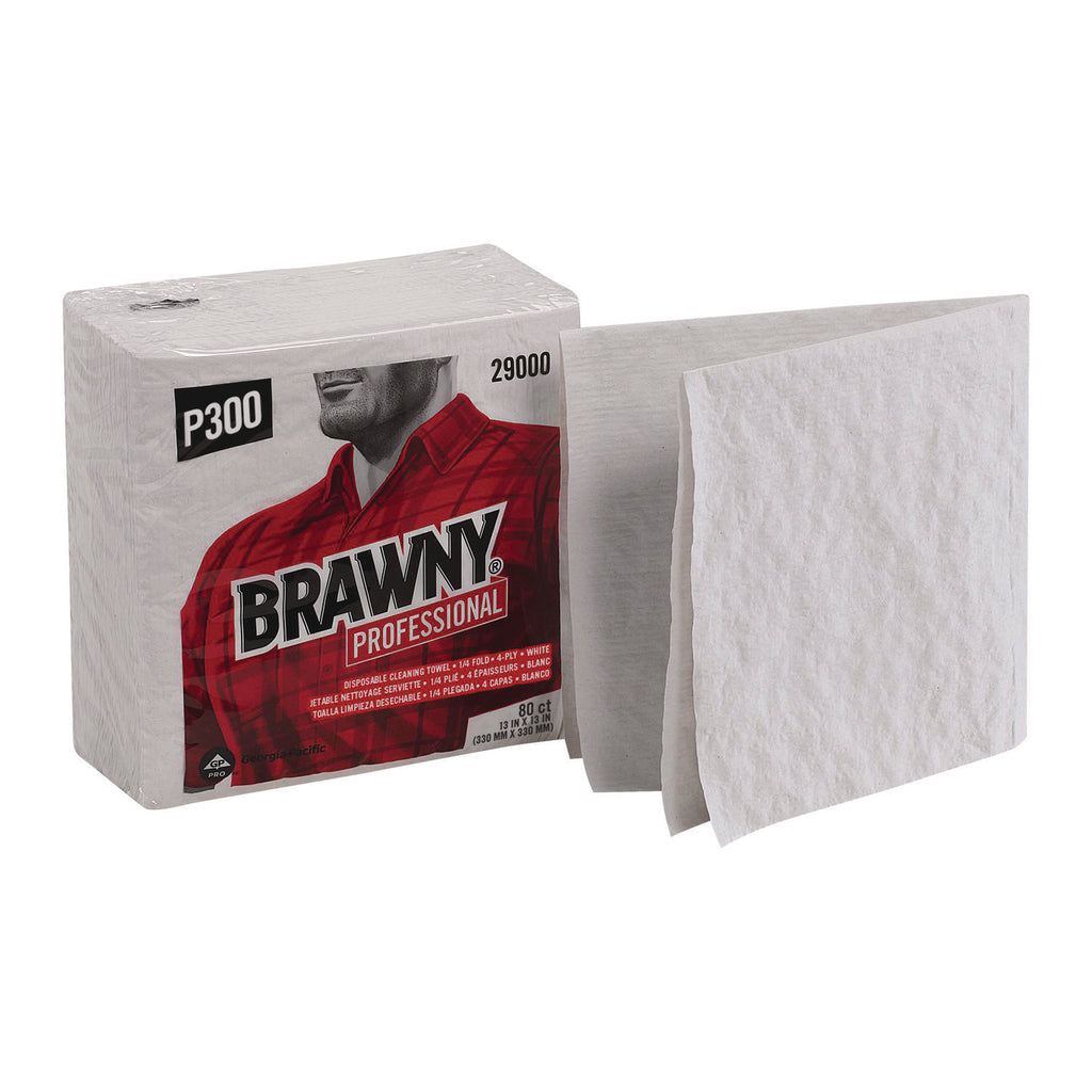 Brawny Ind Scrim All Purp Wpr 13X13 Whi 12/80