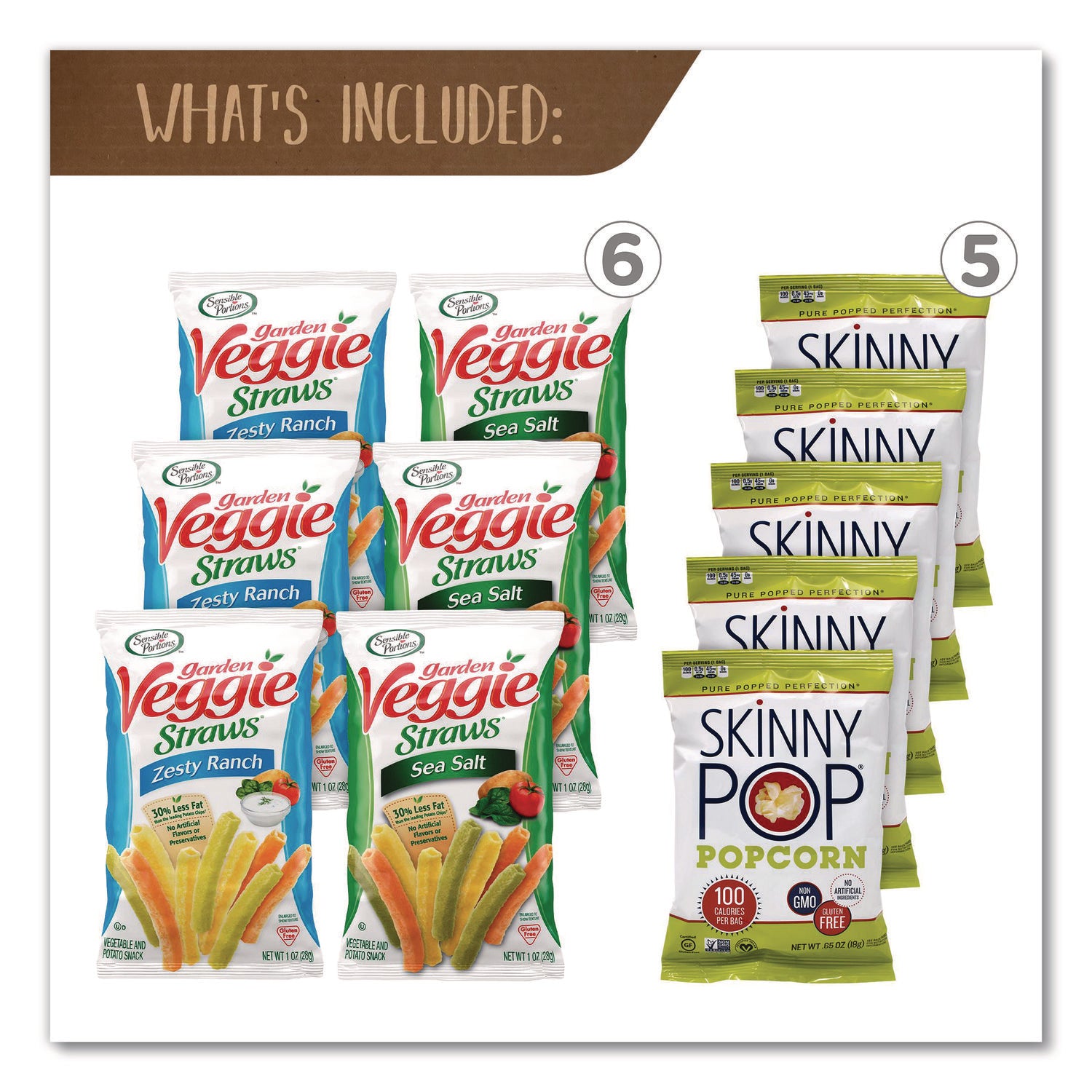 Healthy Snack Box, 37 Assorted Snacks/Box, Ships in 1-3 Business Days