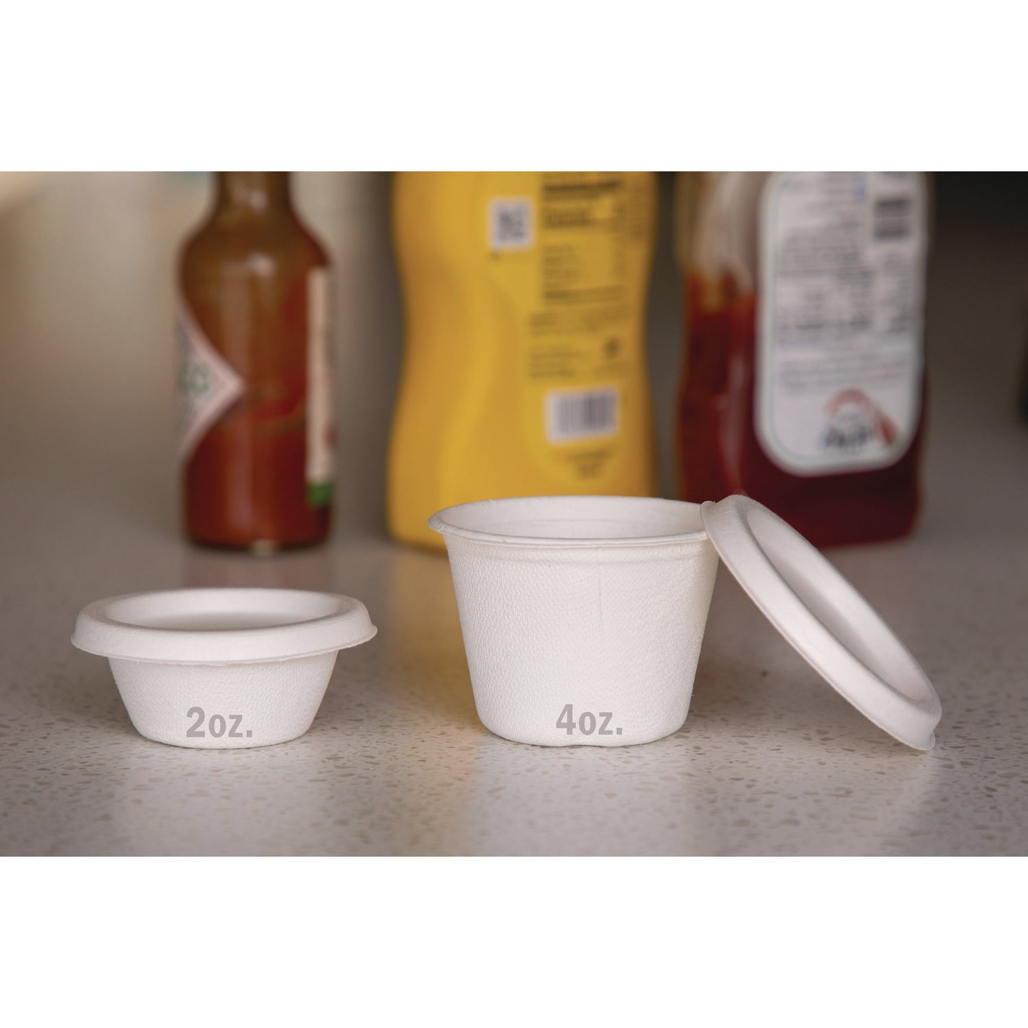 2 Oz. Sugarcane Portion Cup, 50/pk, 50 Pk/ct