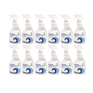 Natural Glass Cleaner, 32 oz Trigger Spray Bottle, 12/Carton