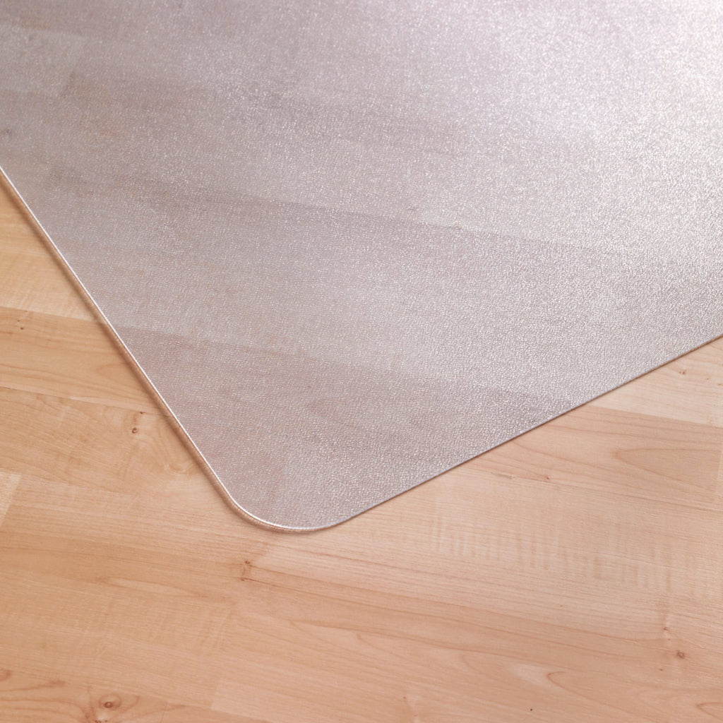 Cleartex Advantagemat Phthalate Free PVC Chair Mat for Hard Floors, 53 x 45, Clear