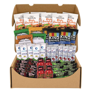 Energy Snack Box, 60 Assorted Snacks/Box, Ships in 1-3 Business Days