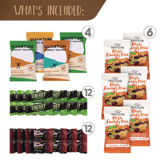 Energy Snack Box, 60 Assorted Snacks/Box, Ships in 1-3 Business Days
